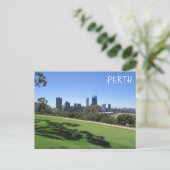 perth skyline park briefkaart (Staand voorkant)