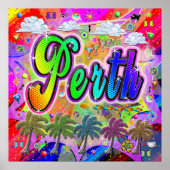 Perth Vista Express-Poster Poster (Voorkant)