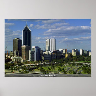 Perth, West Australië Poster