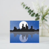 Perth Western Australia Cityscape Briefkaart (Staand voorkant)