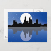 Perth Western Australia Cityscape Briefkaart (Voorkant / Achterkant)