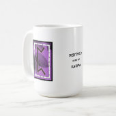 Perthro Rune Mug - Karma ! (Devant gauche)