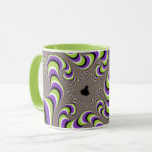 Perturbation visuelle Café Mug (Devant gauche)