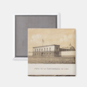 Peru 18 magneet (Voorkant / Achterkant)