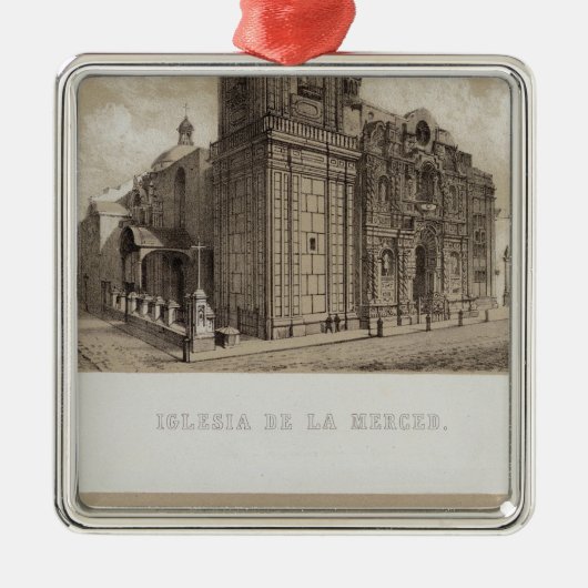 Peru 23 metalen ornament (Voorkant)