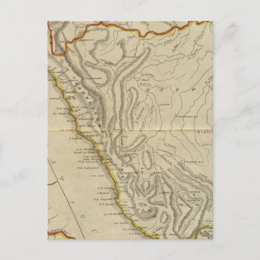 Peru 36 briefkaart (Voorkant)