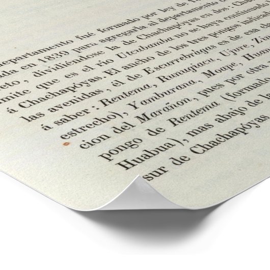 Peru 36 poster (Hoek)