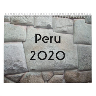 Peru - Agenda 2020 Kalender