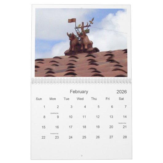 Peru - Agenda 2020 Kalender (Feb 2026)