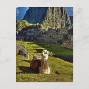 Peru, Andes, Andesgebergte, Machu Picchu Briefkaart