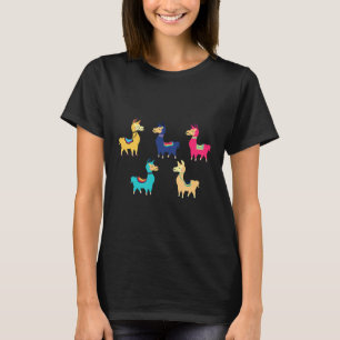 Peru Berg Lama Alpaca Machu Picchu T-shirt