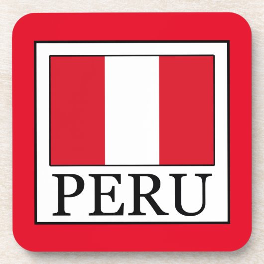 Peru Bier Onderzetter (Voorkant)