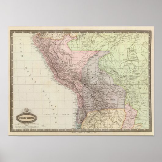 Peru, Bolivia 2 Poster (Voorkant)