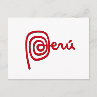 Peru Brand / Marca Peru Briefkaart