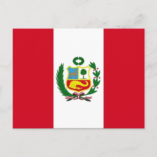 Peru Briefkaart (Voorkant)