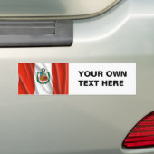 PERU BUMPERSTICKER (Op auto)