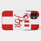 Peru Case-Mate iPhone Case (Achterkant (horizontaal))