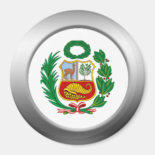 Perú Coat of Arms Magneet