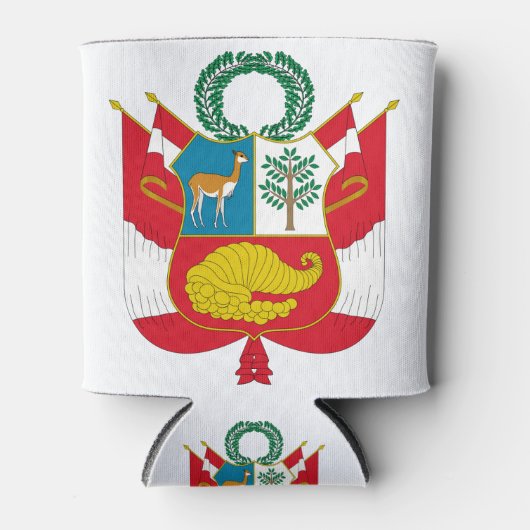 peru embleem blikjeskoeler (Voorkant)