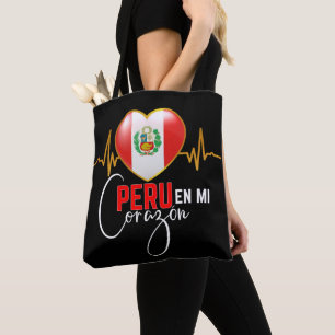 Peru en mi Corazon Peruvian Pride Draagtas