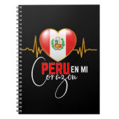 Peru en mi Corazon Peruvian Pride Notitieboek (Voorkant)