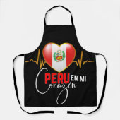 Peru en mi Corazon Peruvian Pride  Schort (Voorkant)