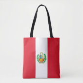 Peru Flag Draagtas (Voorkant)