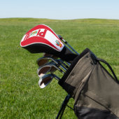 Peru Flag Gorheerlijk Patriotic Golfheadcover (Insitu)
