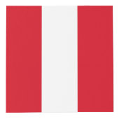 Peru Flag Kubus (Rechts)