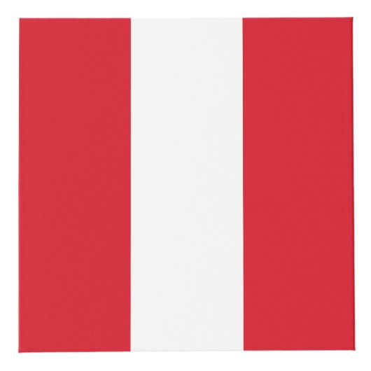 Peru Flag Kubus (Rechts)