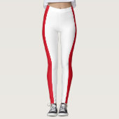 Peru Flag Leggings (Voorkant)