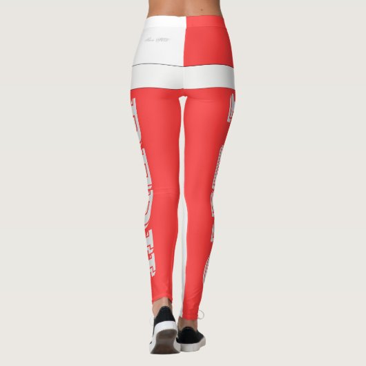 PERU FLAG LEGGINGS HAVIC ACD (Achterkant)