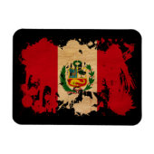 Peru Flag Magneet (Horizontaal)