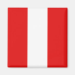 Peru Flag Magnet Magneet