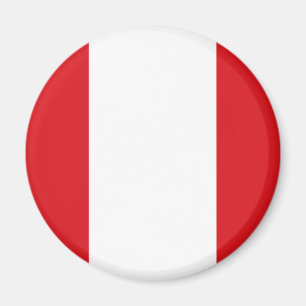 Peru Flag Magnet Magneet