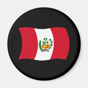Peru Flag Magnet Magneet
