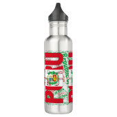 Peru Flag Patriotic Waterfles (Links)