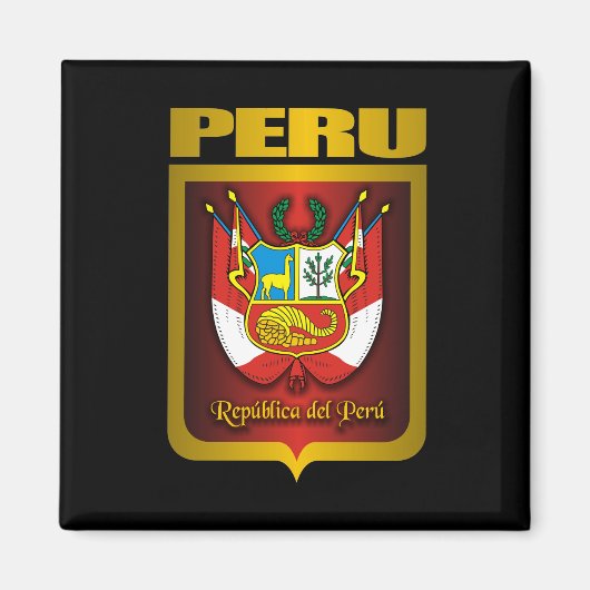 "Peru Gold" Magneet (Voorkant)