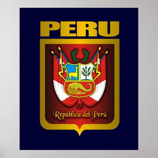 "Peru Gold" Posters en Prints (Voorkant)