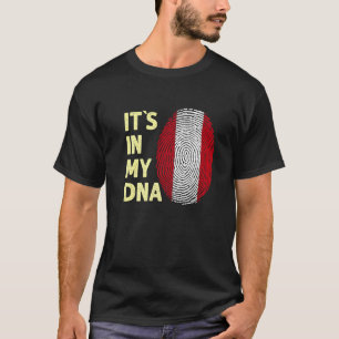 Peru in mijn dna Peruaanse vlaggenteam Peru T-shirt