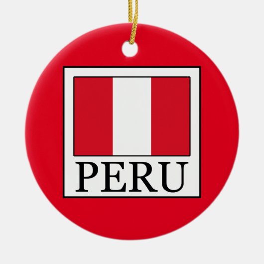 Peru Keramisch Ornament (Voorkant)