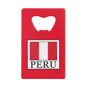 Peru Kredietkaart Flessenopener