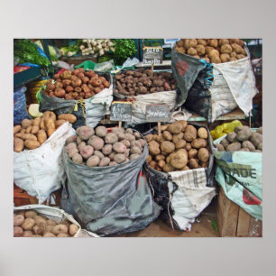 Peru-Land van aardappelen Poster