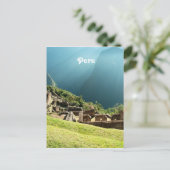 Peru Landschap Briefkaart (Staand voorkant)
