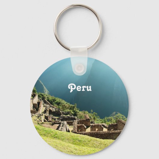 Peru Landschap Sleutelhanger (Voorkant)