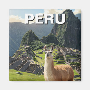 Peru Llama Magneet