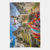 Peru Llama Theedoek (Verticaal)