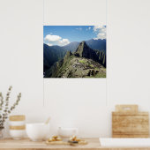 Peru, Machu Picchu, de oude verloren stad van 2 Poster (Keuken)