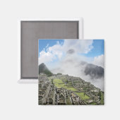 Peru, Machu Picchu, de oude verloren stad van 4 Magneet (Voorkant / Achterkant)