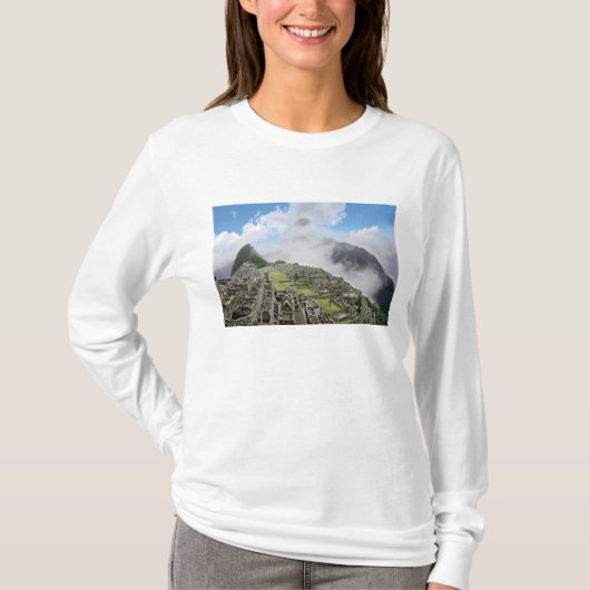 Peru, Machu Picchu, de oude verloren stad van 4 T-shirt (Voorkant)
